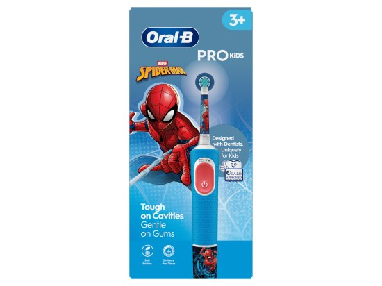 Oral B PRO Kids 3+ Spiderman II elektrický zubní kartáček pro děti 1 ks