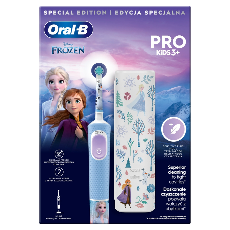 ORAL-B Elektronický kartáček Vitality Pro Kids Frozen, 1 ks