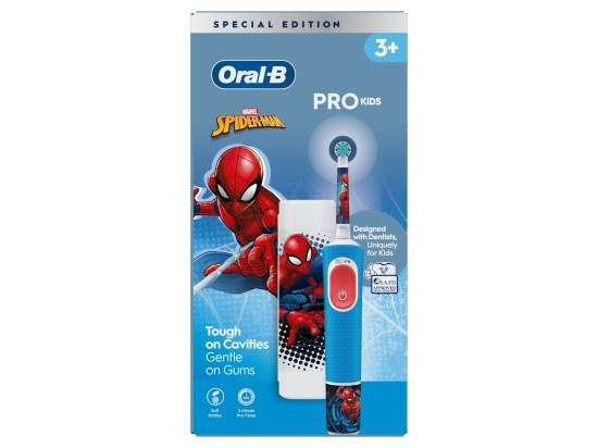ORAL-B Elektronický kartáček Vitality Pro Kids Spiderman, 1 ks