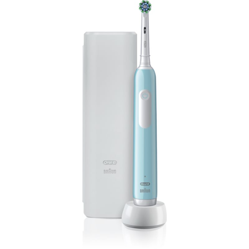 Oral B Pro Series 1 Blue elektrický zubní kartáček s pouzdrem Blue 1 ks