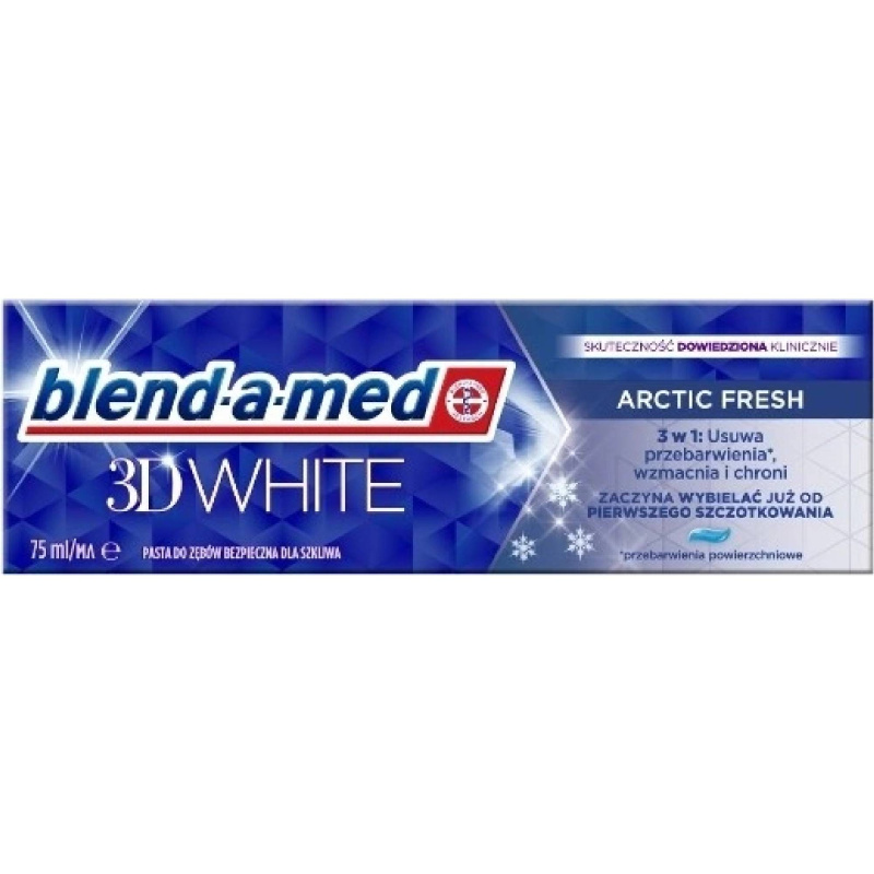 Blend-a-med 3D White Arctic Fresh bělicí zubní pasta 75 ml