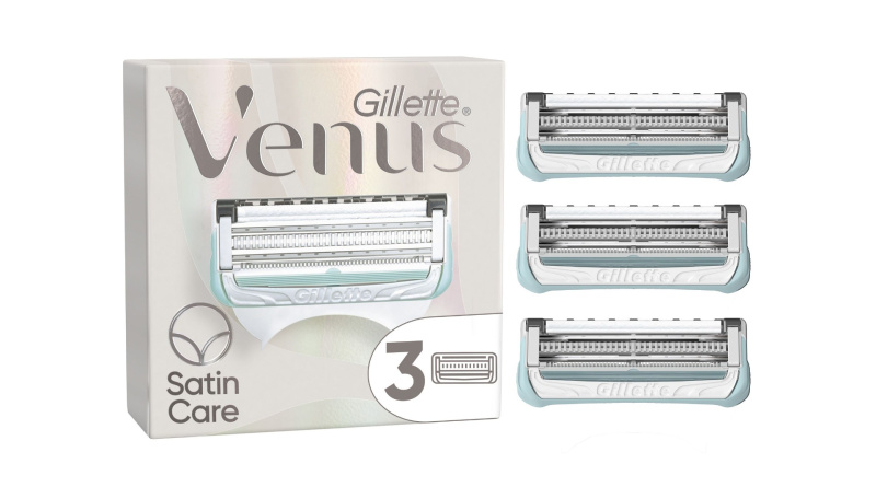 Gillette Venus Pubic Hair&Skin náhradní břity pro úpravu linie bikin 3 ks