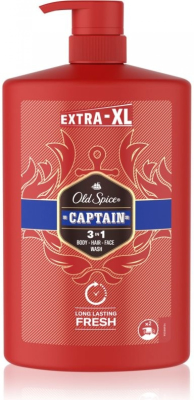 Old Spice Captain sprchový gel pro muže 1000 ml