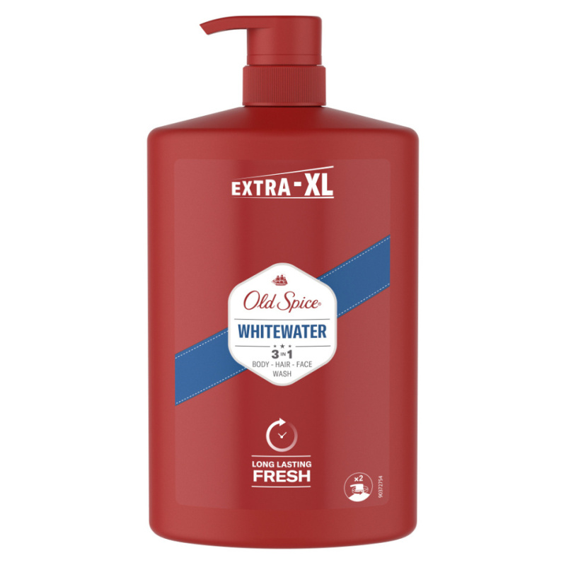 Old Spice Whitewater sprchový gel pro muže 1000 ml