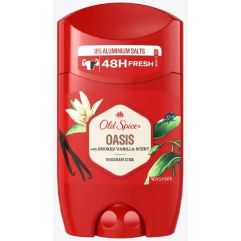 Old Spice Oasis tuhý deodorant pro muže s vůní kouřové vanilky