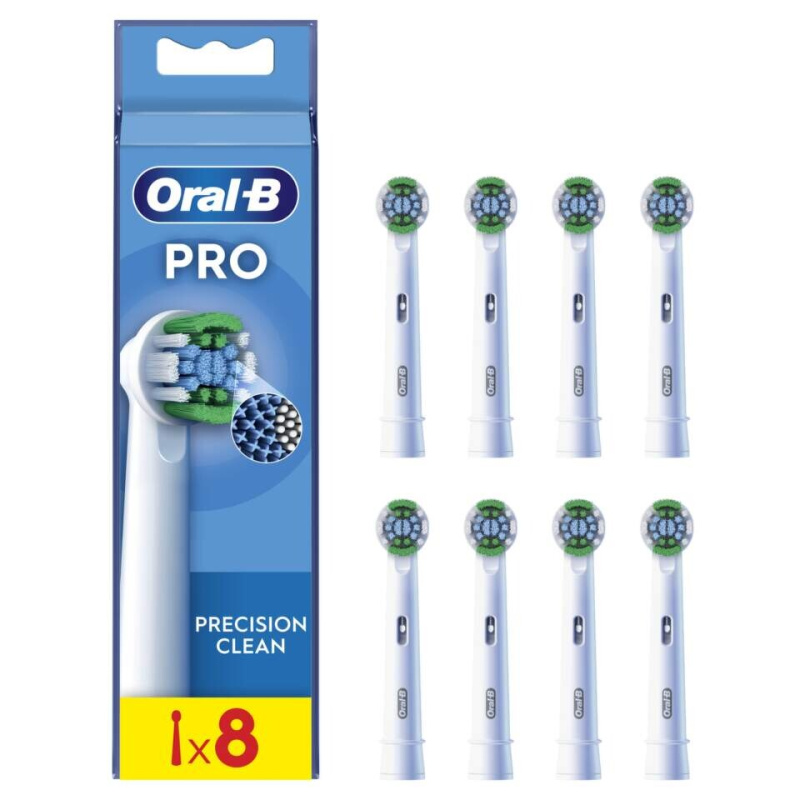 Oral B PRO Precision Clean náhradní hlavice pro zubní kartáček 8 ks