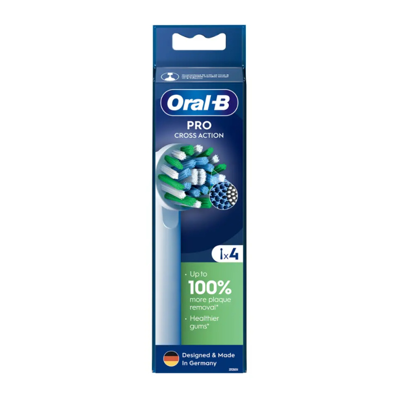 Oral B PRO Cross Action náhradní hlavice pro zubní kartáček 4 ks
