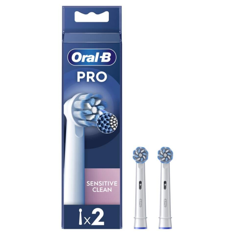 Oral B PRO Sensitive Clean náhradní hlavice pro zubní kartáček 2 ks