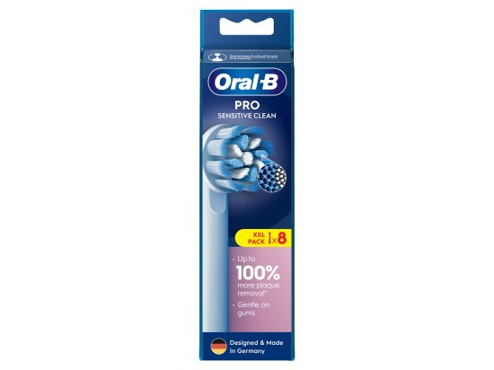 Oral B PRO Sensitive Clean náhradní hlavice pro zubní kartáček 8 ks