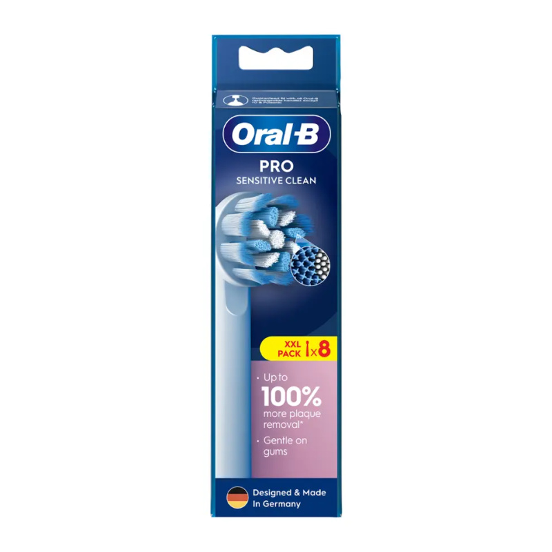 Oral B PRO Sensitive Clean náhradní hlavice pro zubní kartáček 8 ks