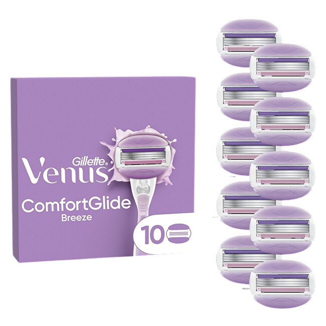 Gillette Venus ComfortGlide Breeze náhradní břity 10 ks