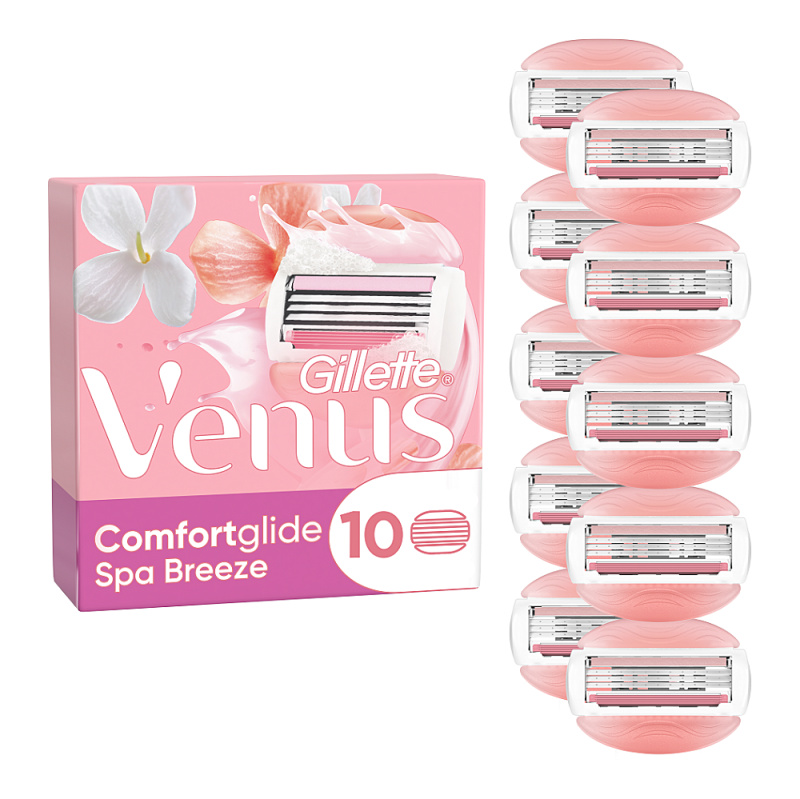 Gillette Venus ComfortGlide Spa Breeze náhradní břity 10 ks