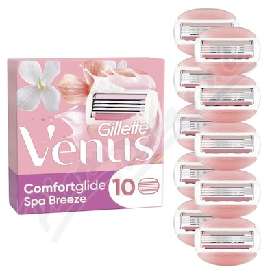 Gillette Venus ComfortGlide Spa Breeze náhradní břity 10 ks