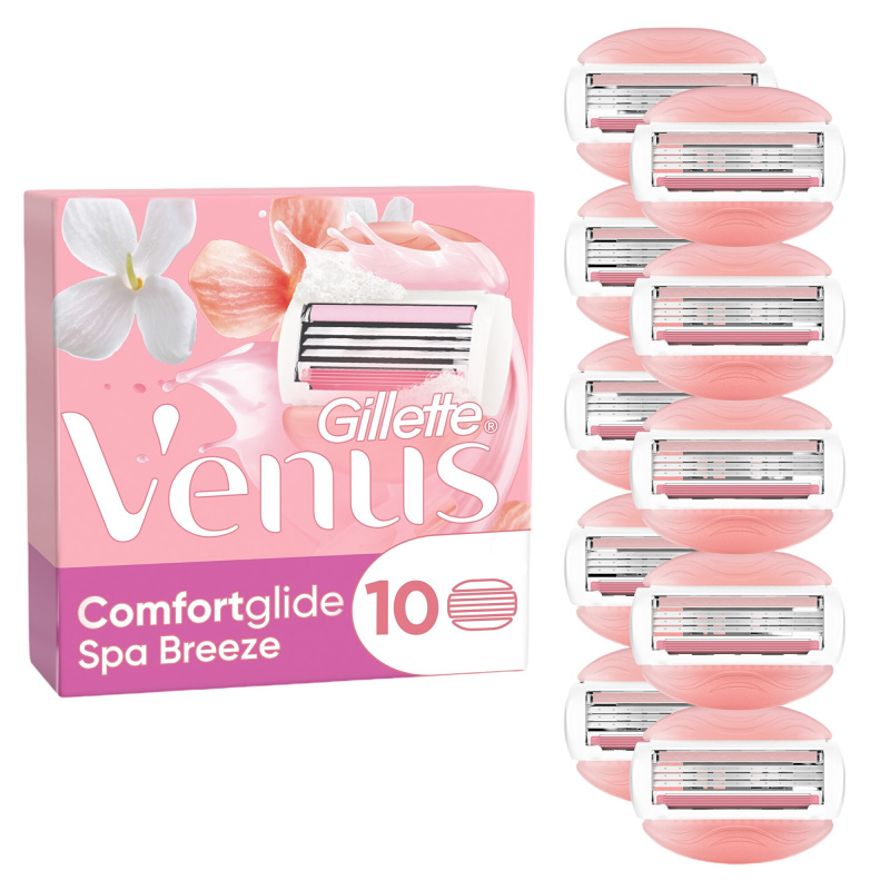 Gillette Venus ComfortGlide Spa Breeze náhradní břity 10 ks