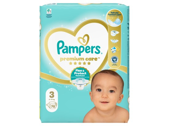 Pampers Premium JumboPack S3 (78ks/fol)