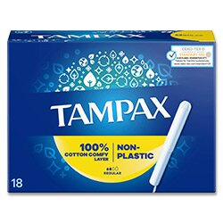 Tampax Regular tampony s aplikátorem 18 ks