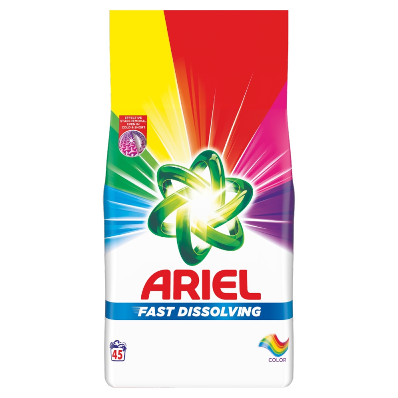 Ariel Color - prací prášek - 45 dávek
