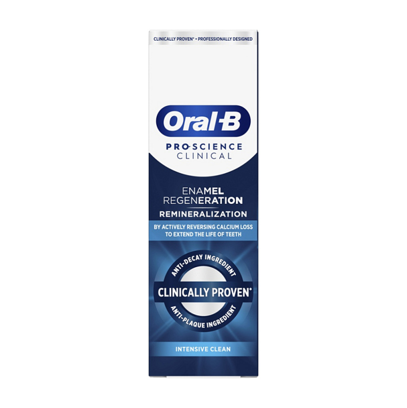 Oral B Pro Science Clinical Intensive Clean remineralizační zubní pasta 75 ml