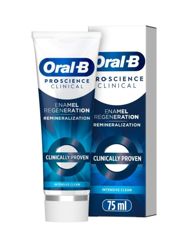 Oral B Pro Science Clinical Intensive Clean remineralizační zubní pasta 75 ml