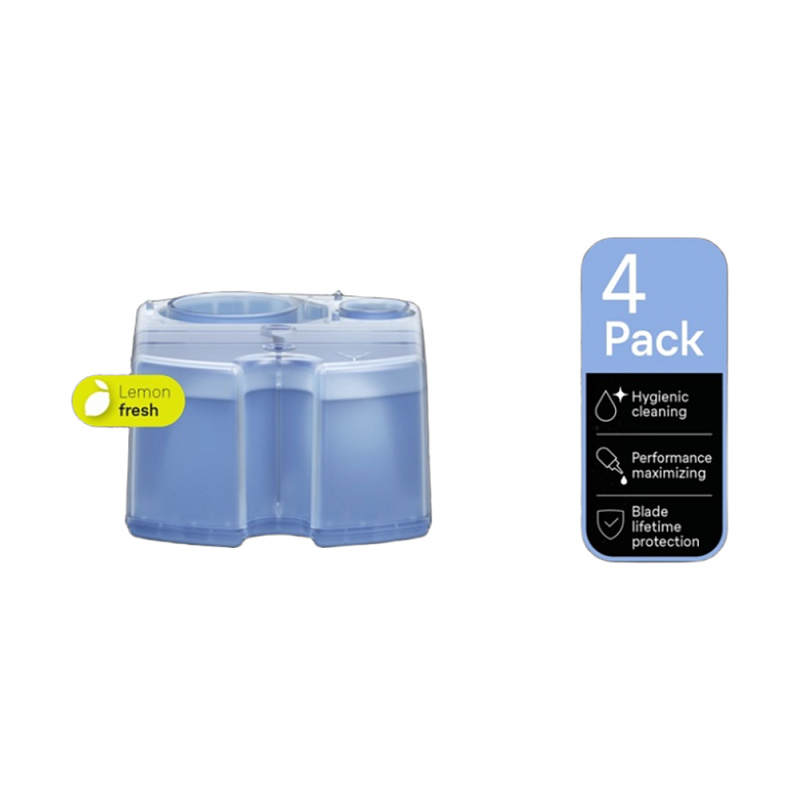 Braun CCR Refill LemonFresh náhradní náplně do čisticí stanice s vůní Lemon Fresh 4 ks