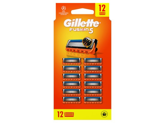 Gillette Fusion5 náhradní břity 12 ks