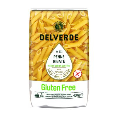 DELVERDE Penne Rigate bez lepku 400 g