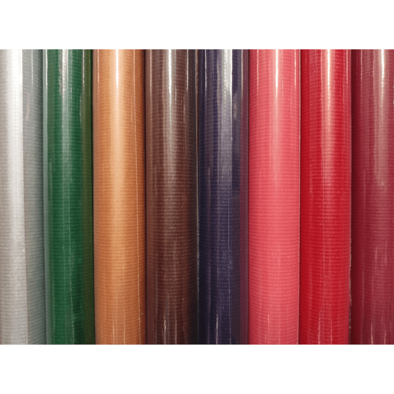 Dárkový balicí papír Kraft Dark 2 x 0,7 m, mix barev