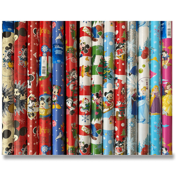 Vánoční balicí papír SADOCH Disney 3x0,7 m, mix motivů