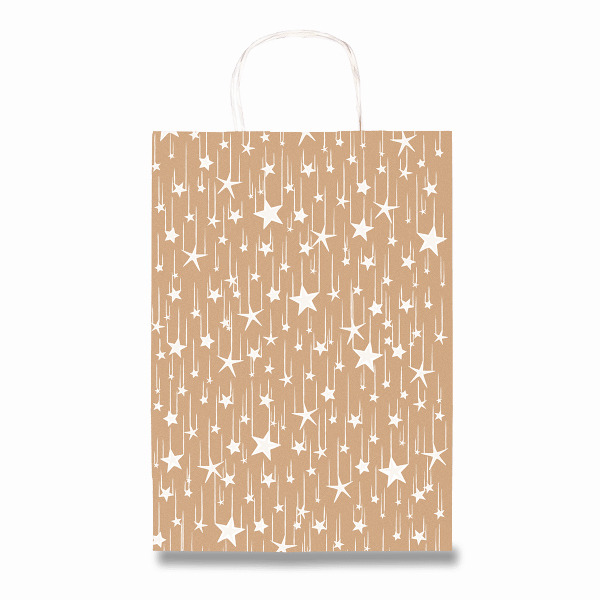 Dárková taška Sadoch Notte di Stelle - velikost M, bílá Sadoch