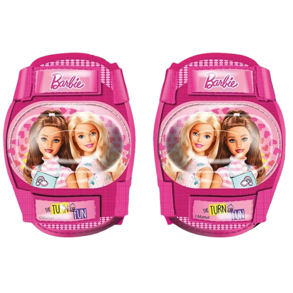 DINO Bikes - Dětské chrániče na kolo Barbie