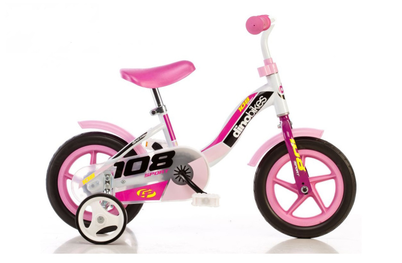 Dětské kolo růžové, Dino Bikes, W012675