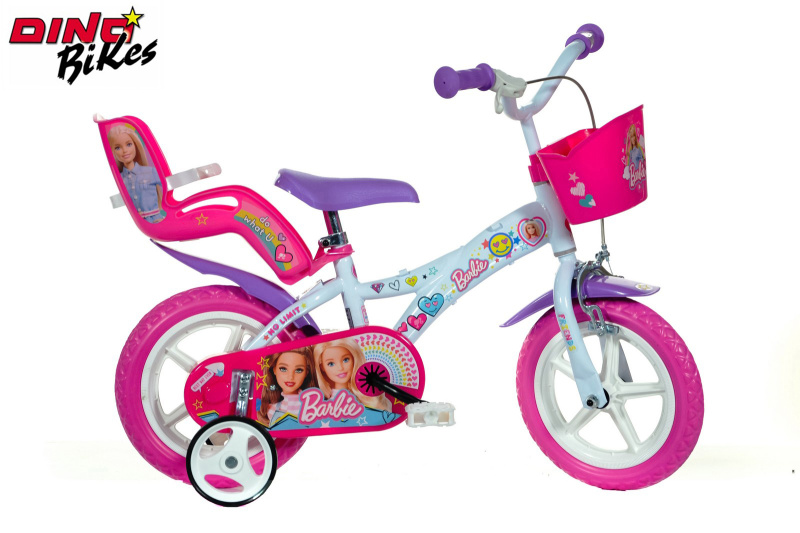 DINO Bikes - Dětské kolo 12"" 612GLBAF - Barbie 2022