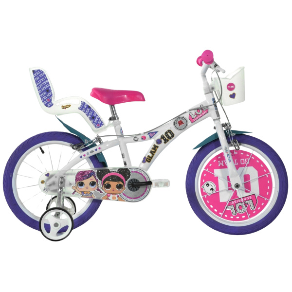 Dino Bikes Dětské kolo 14" LOL 2020