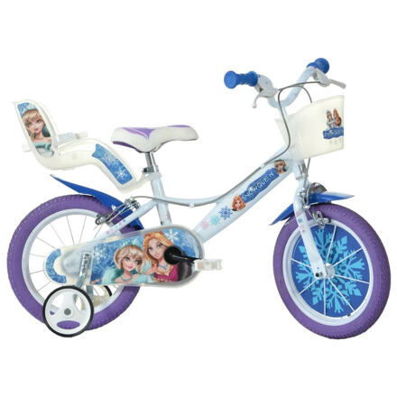 DINO Bikes - Dětské kolo 16"" Snow Queen 2022