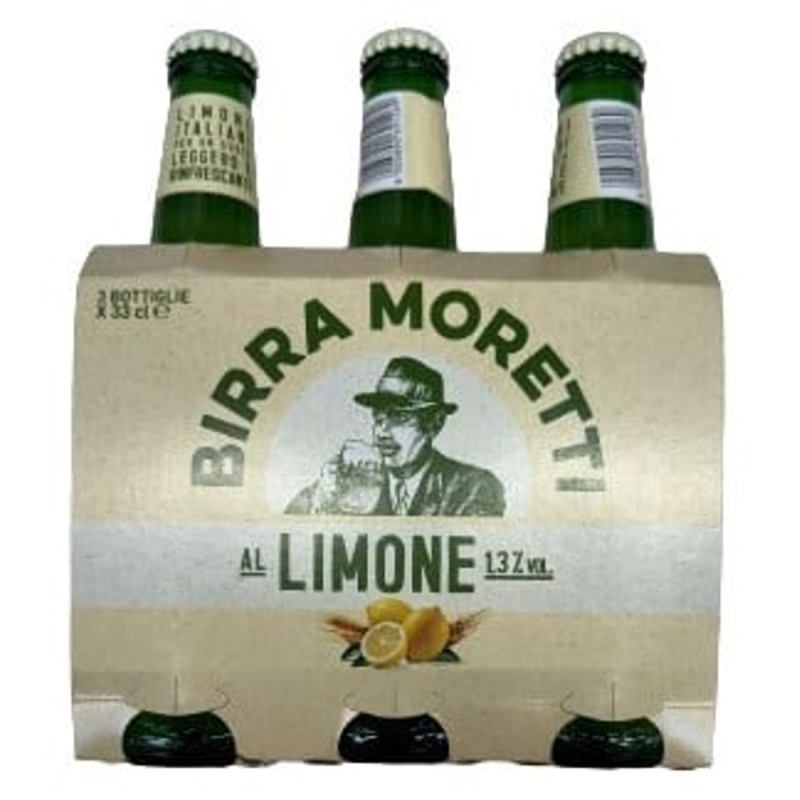 Moretti Pivo citronové Radler (3×0,33 l)