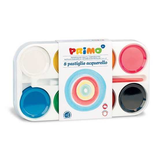 PRIMO vodové barvy JUMBO 8 barev + štět RICO.CZ s.r.o.