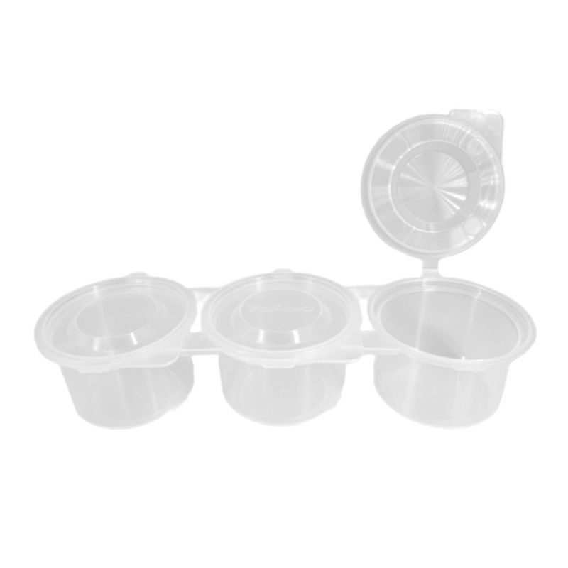 Kelímek plastový PRIMO, 3 × 75 ml