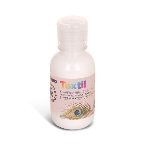 Barva na textil PRIMO, 125 ml - bílá