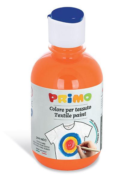 Barva na textil PRIMO, 300 ml - oranžová