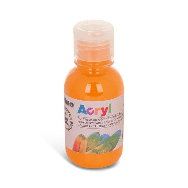 Akrylová barva PRIMO, 125 ml, oranžová