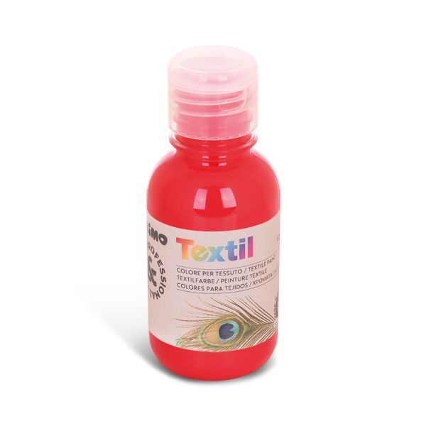 Barva na textil PRIMO, 125 ml - červená