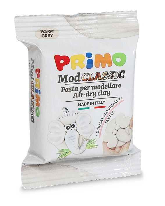 Samotvrdnoucí hmota PRIMO, 250g, sv. šedá