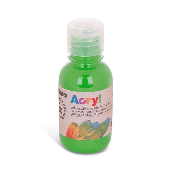 Akrylová barva PRIMO, 125 ml, sv.zelená