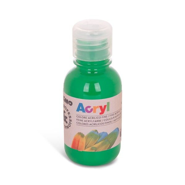 Akrylová barva PRIMO, 125 ml, zelená