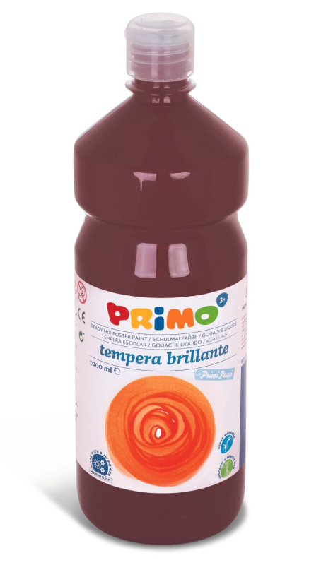 Temperová barva PRIMO Magic 1L - tmavě hnědá