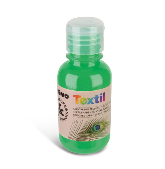 Barva na textil PRIMO, 125 ml - fluo - zelená