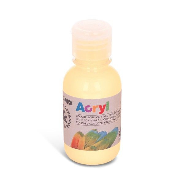Akrylová barva PRIMO, 125 ml, žlutá slonová kost
