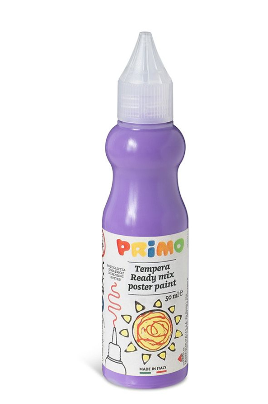Temperová barva 3D PRIMO, 50 ml, lahvička s tenkým hrotem, lila