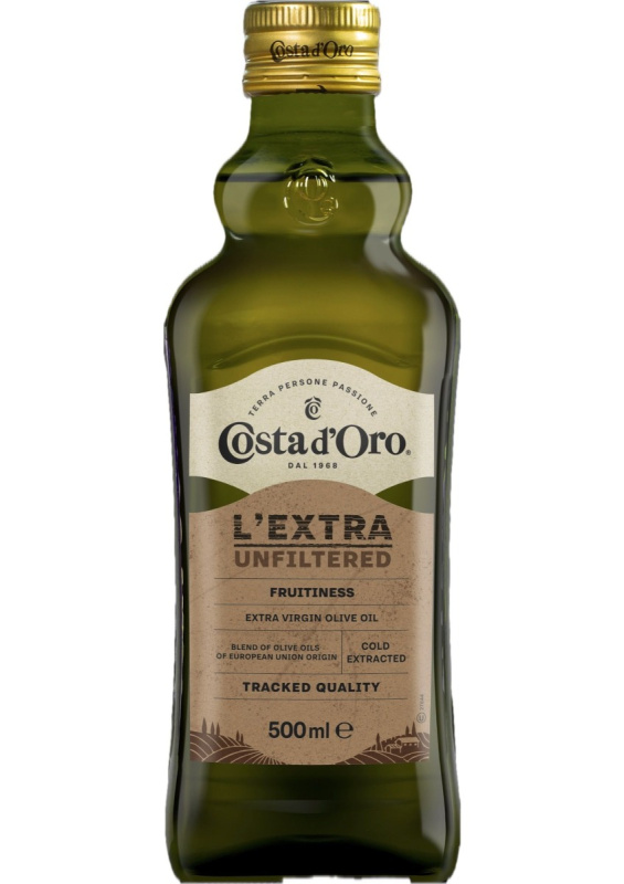 COSTA D’ORO Evoo Integrale extra panenský olej nefiltrovaný 500 ml