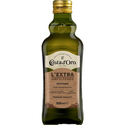 COSTA D’ORO Evoo Integrale extra panenský olej nefiltrovaný 500 ml